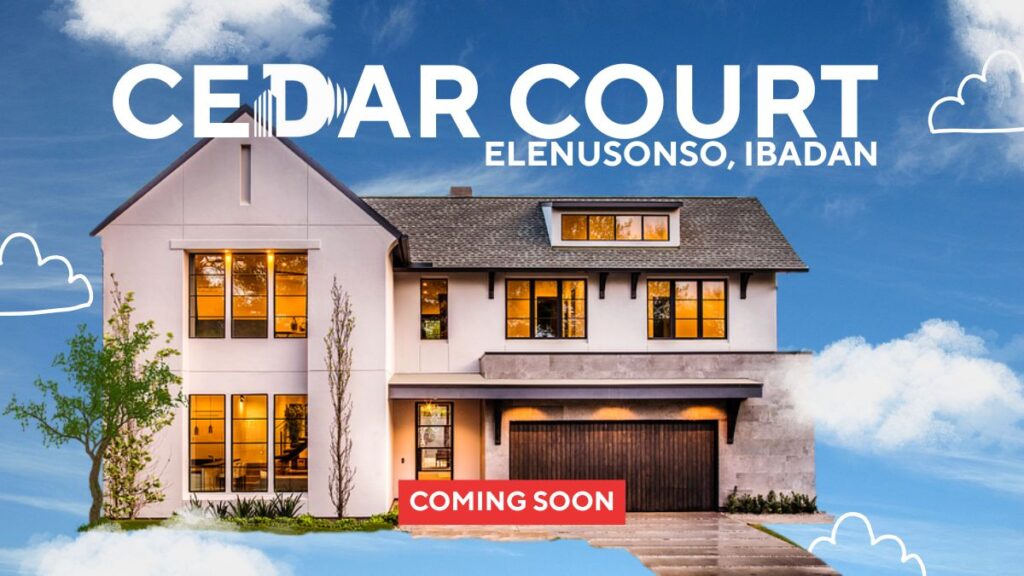 DEVALOP Cedar Court Housing Project in Elenusonso is ongoing. With 40 million naira, you can have yourself a very comfy and portable abode you can call a home.