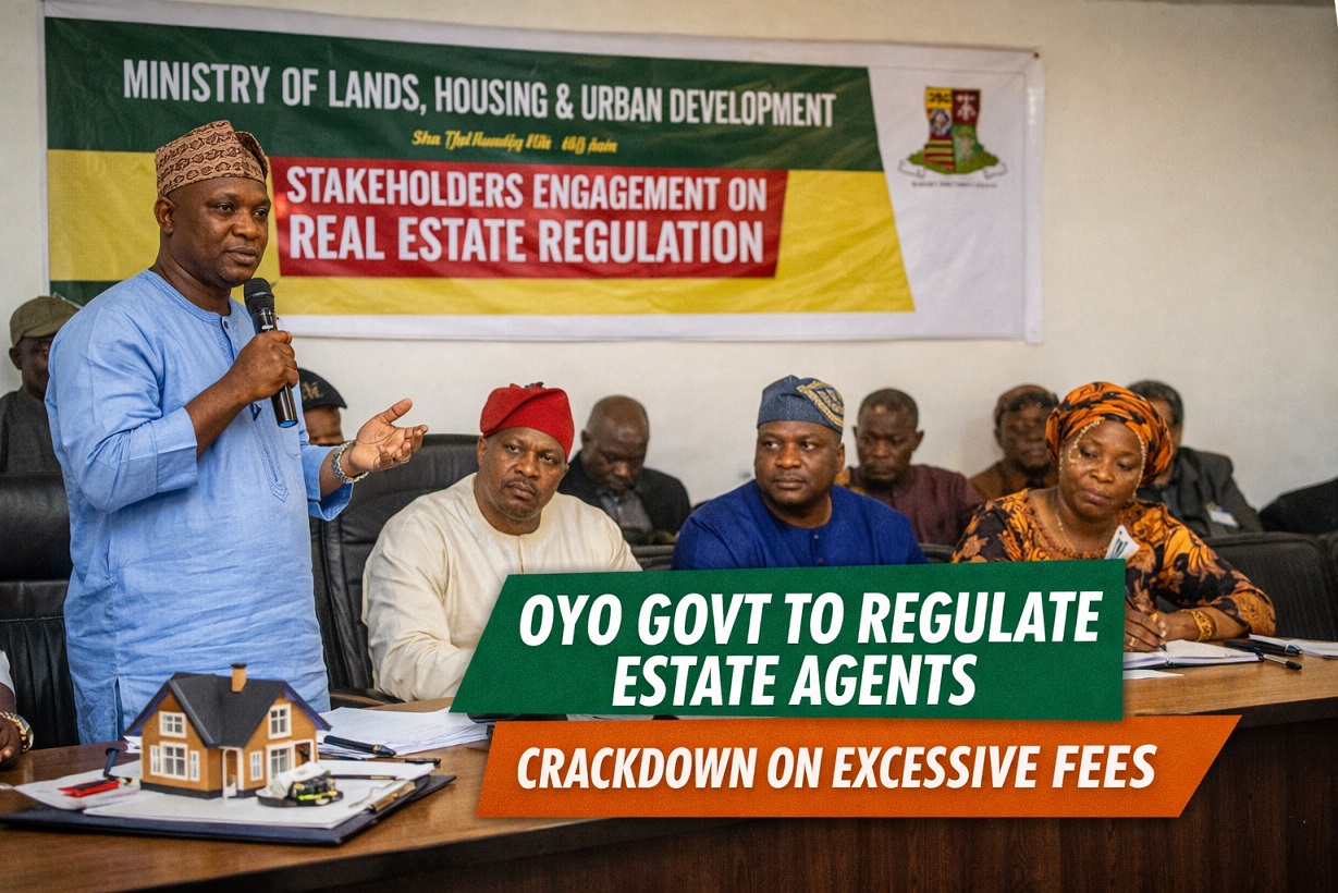 Oyo State Government, Real Estate Agents, and House Of Assembly Move To Curb Rent Commission and Inspection Fees Extortion As DEVALOP GROUP Backs Policy Shift Proposal by the House of Assembly.