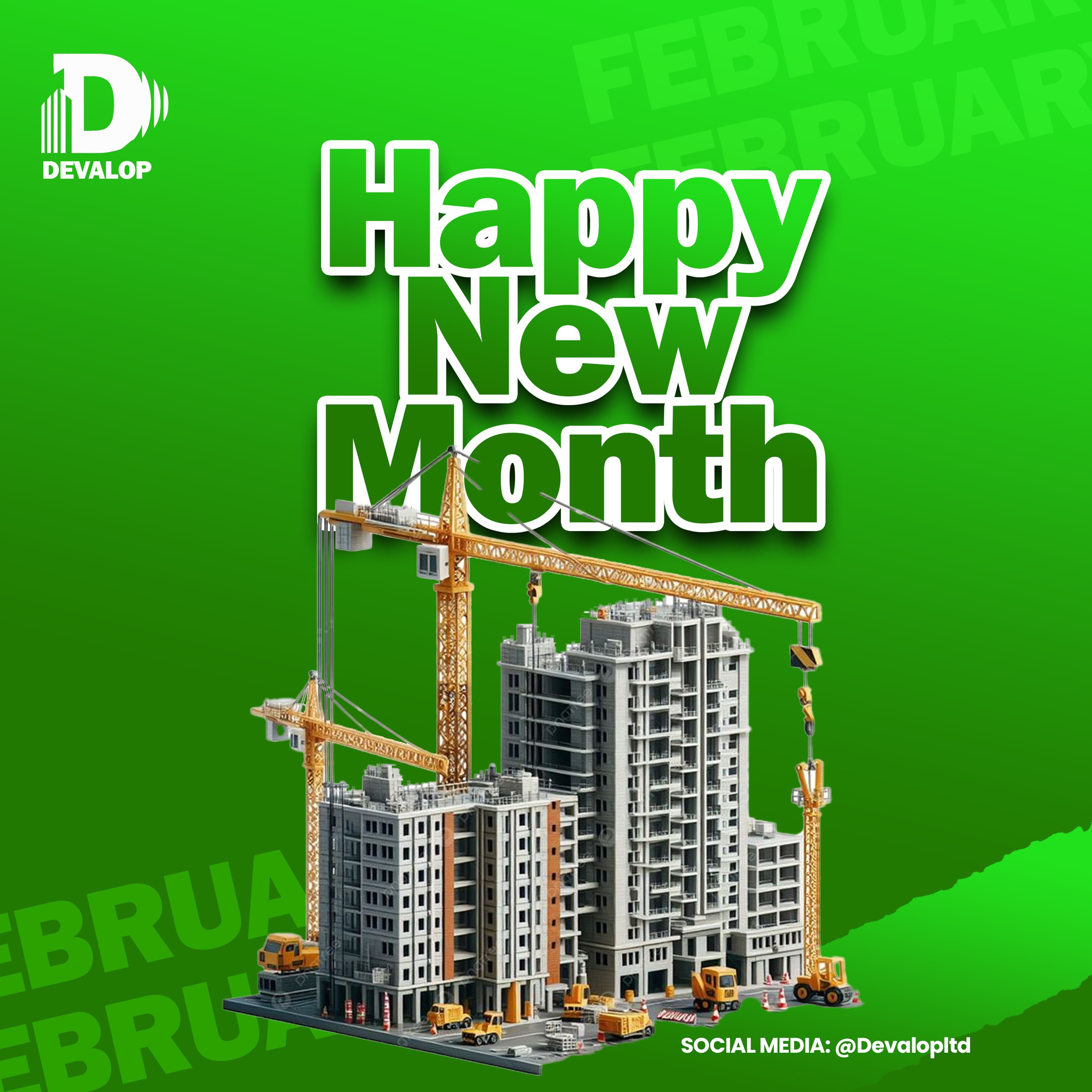 Welcome to February, Happy New Month from DEVALOP